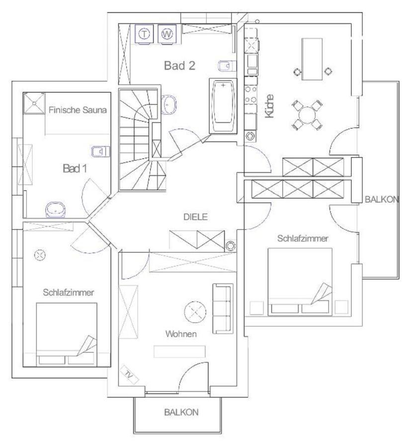 Haus Paradies Superior Fewo'S Loft, Terrasse, Private Sauna, Aktiv Card, ซังคท์แองเกลอมาร์ ภายนอก รูปภาพ